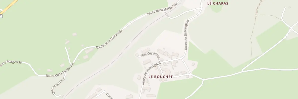 Plan du 4 Rue des Alisiers - Le Bouchet à Saint-Ours