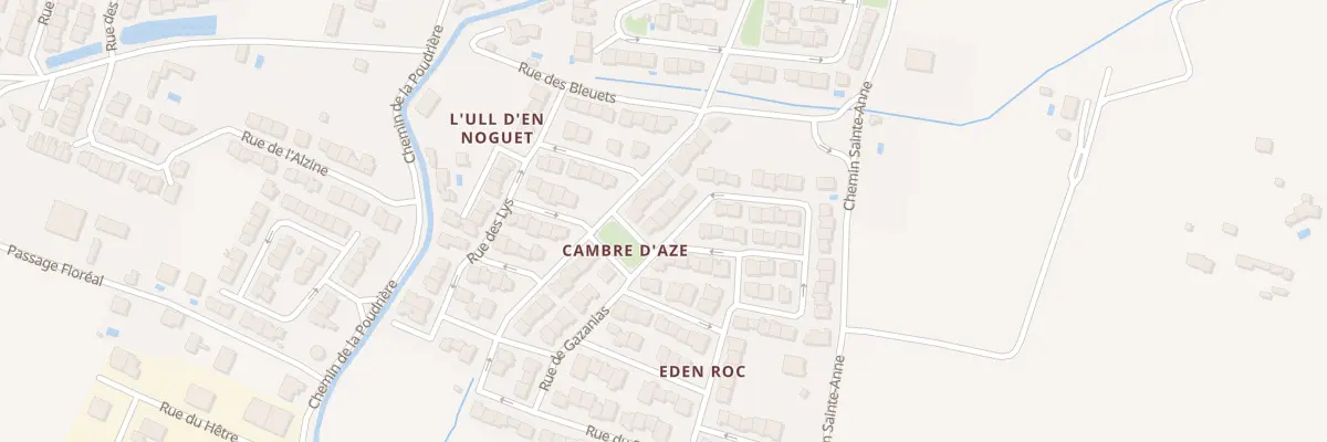 Plan du 22 Rue des Gazanias à Pia