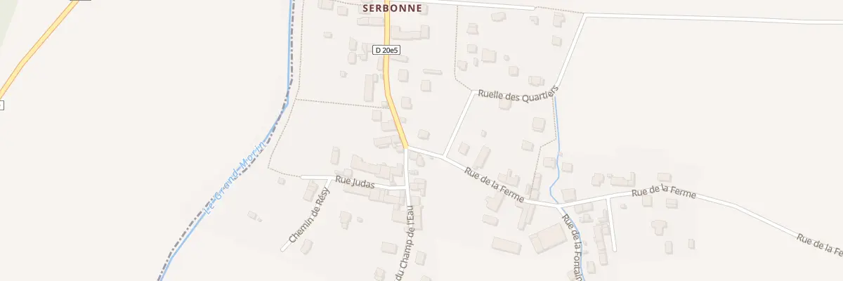 Plan du 1 Rue de la Ferme à Crécy-la-Chapelle