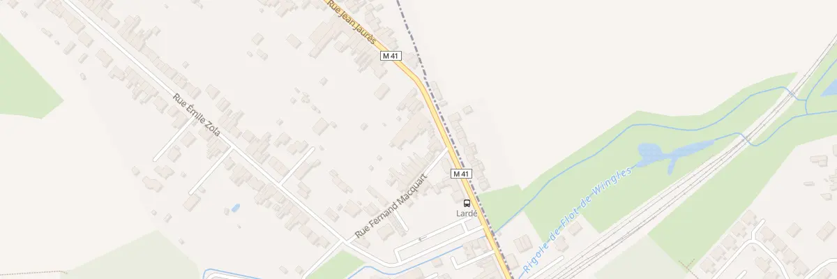 Plan du 99 Rue Jean Jaurès à Sainghin-en-Weppes