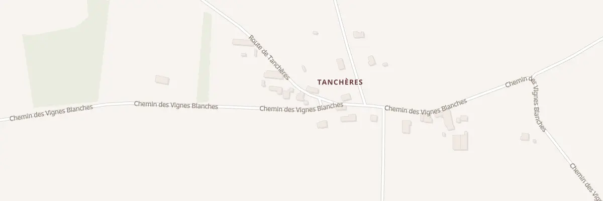Plan du 15 Les Vignes Blanches à Égreville