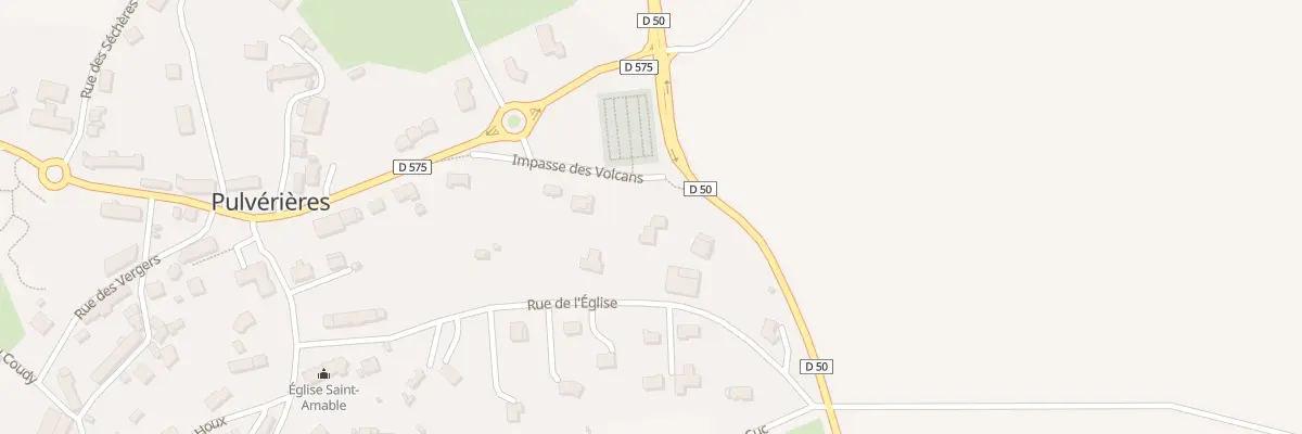 Plan du 9002 Av des Volcans à Pulvérières