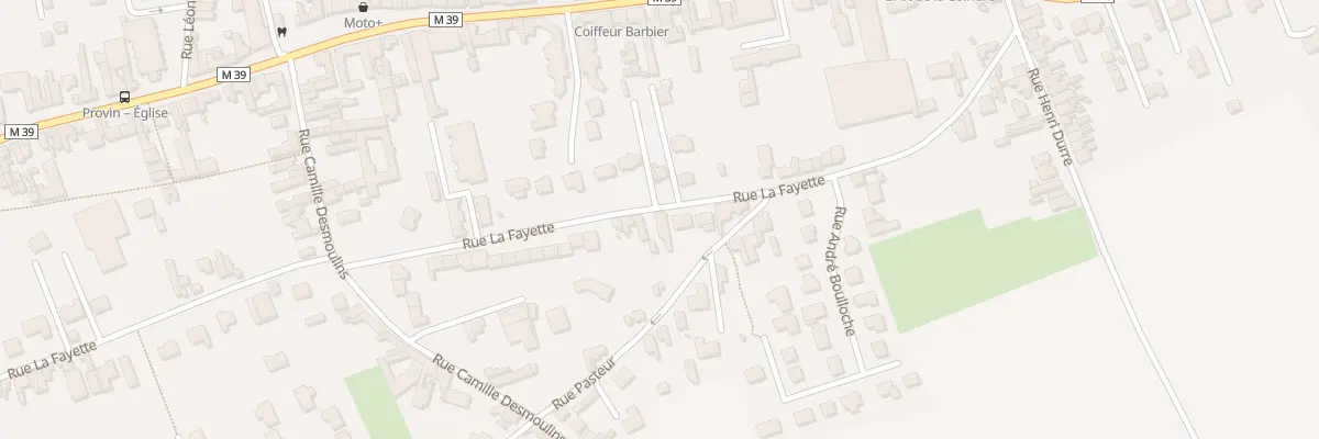 Plan du 33 Rue Lafayette à Provin