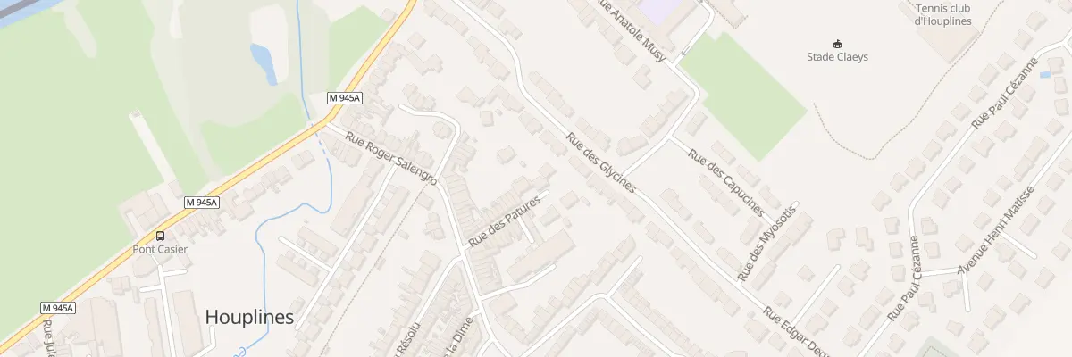 Plan du 17 Rue des Pâtures à Houplines