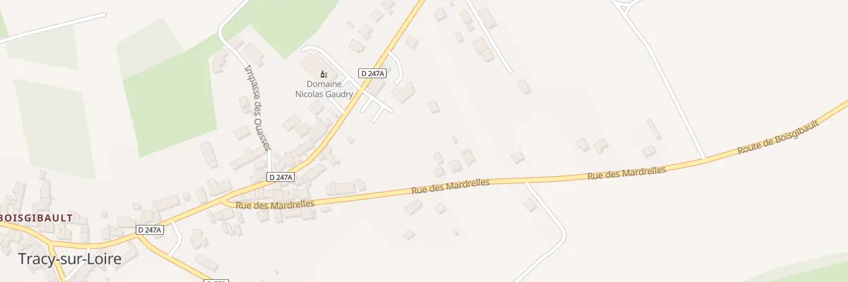 Plan du 21 Rue des Mardrelles à Tracy-sur-Loire