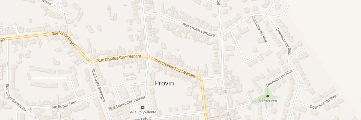 Plan du 14 Rue Charles Saint-Venant à Provin