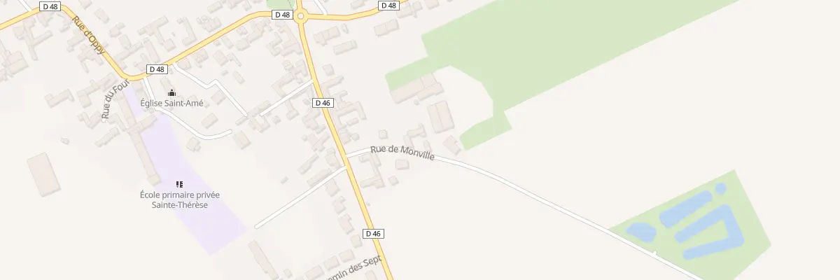 Plan du 3 Rue de Monville à Neuvireuil