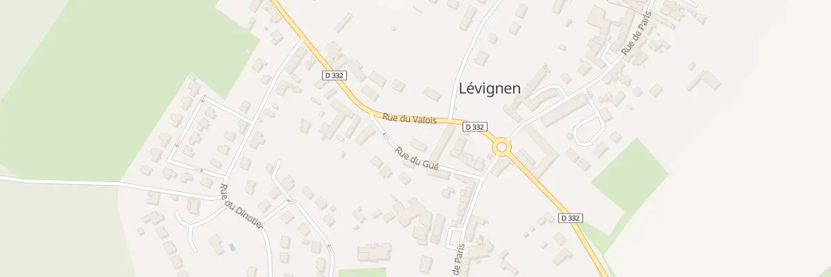 Plan du 1 Rue du Gué à Lévignen