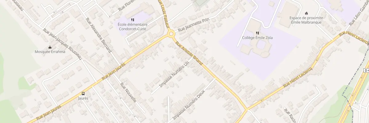 Plan du 14 Rue Aristide Briand à Fouquières-lès-Lens