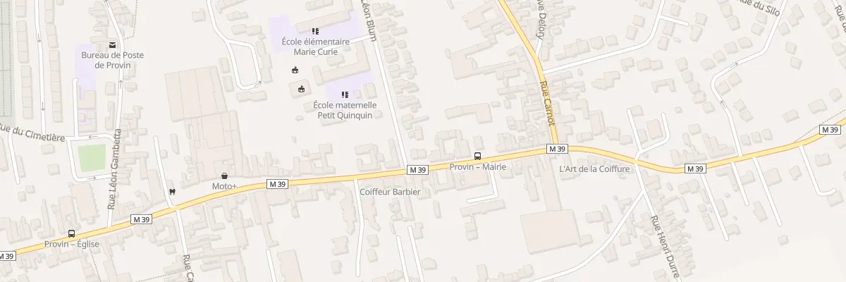 Plan du 27 Rue Nationale à Provin