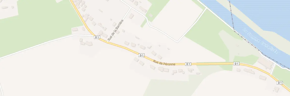 Plan du 42 Rue de Péronne à Biaches
