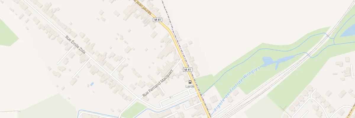 Plan du 103 Rue Jean Jaurès à Sainghin-en-Weppes