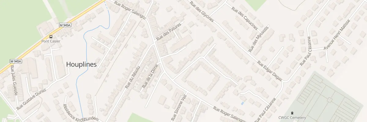 Plan du 5 Rue Denis Cordonnier à Houplines