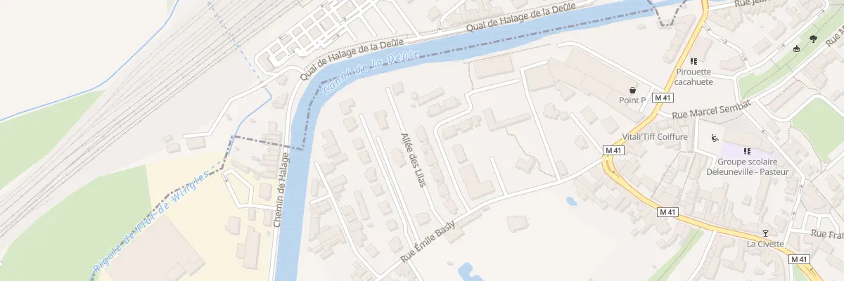 Plan du 19 Rue Freycinet à Don
