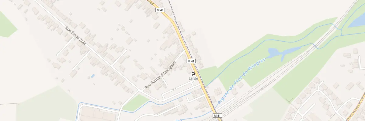 Plan du 105 Rue Jean Jaurès à Sainghin-en-Weppes