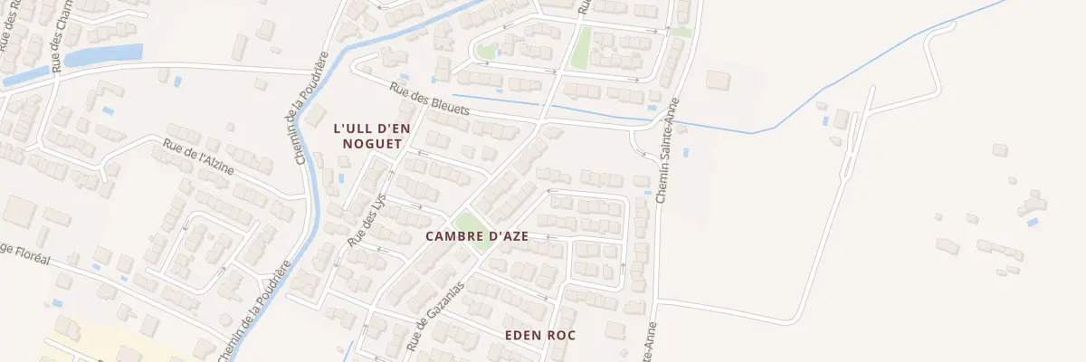 Plan du 14 Rue des Gazanias à Pia