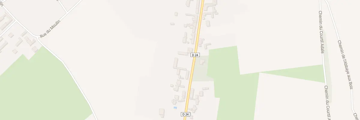 Plan du 25 Rue de Noyon à Ognolles