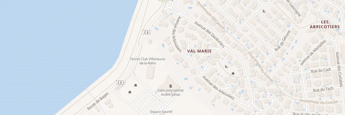 Plan du 10 Av des Arbousiers à Villeneuve-de-la-Raho