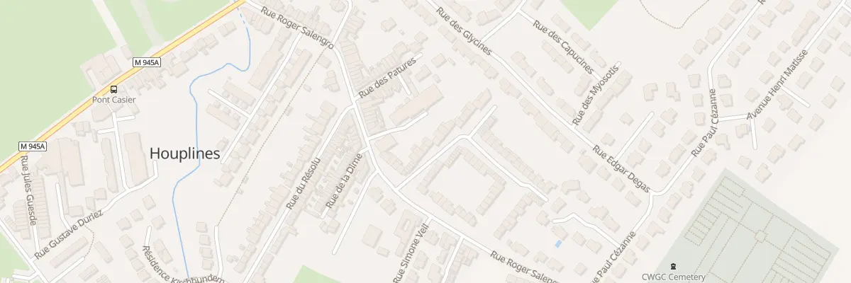 Plan du 7 Rue Denis Cordonnier à Houplines