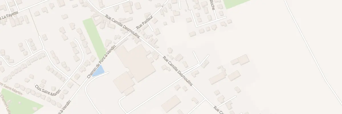 Plan du 95 Rue Camille Desmoulins à Provin