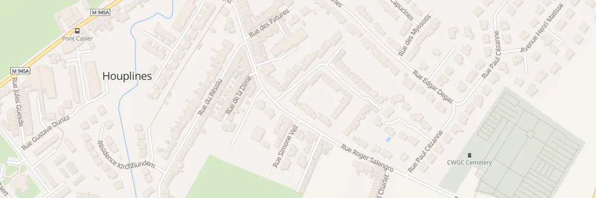Plan du 4 Rue Denis Cordonnier à Houplines