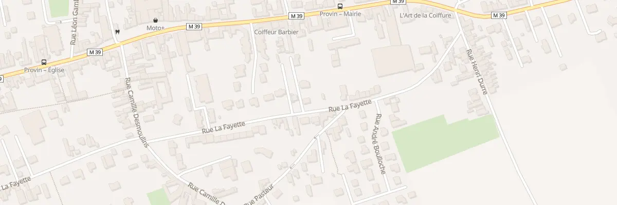 Plan du 24 Rue Lafayette à Provin