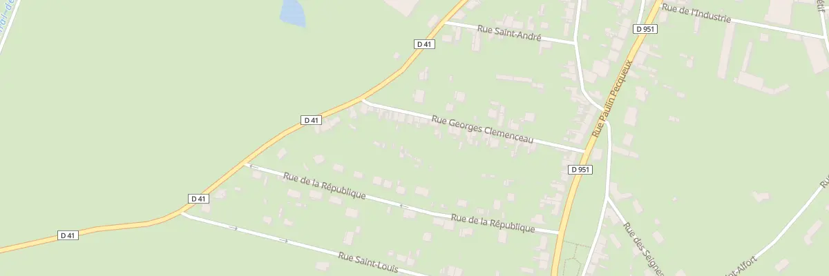 Plan du 27 Rue Georges Clémenceau à Sancoins