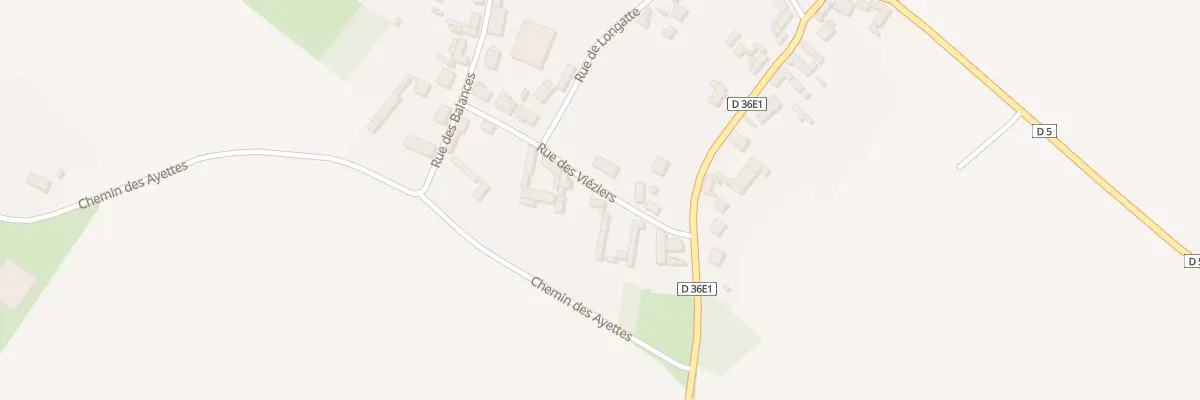 Plan du 8 Rue des Viéziers à Écoust-Saint-Mein
