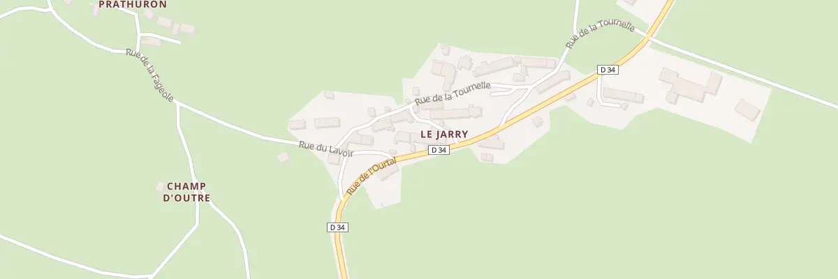 Plan du 5178 Le Jarry à Paulhac