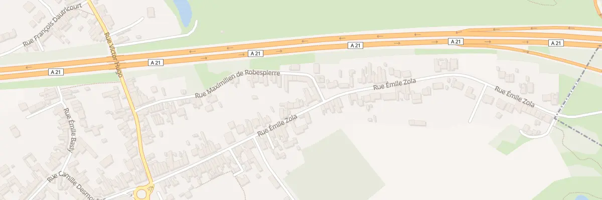 Plan du 71 Rue Emile Zola à Fouquières-lès-Lens