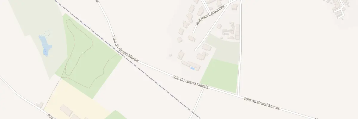 Plan du 1107 Rue Jean Carpentier à Annœullin