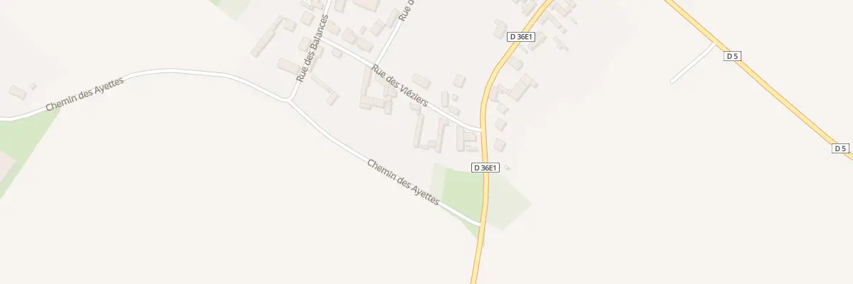 Plan du 12 Rue des Viéziers à Écoust-Saint-Mein