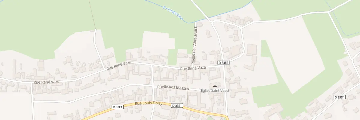 Plan du 8 Rue René Vazé à Pelves