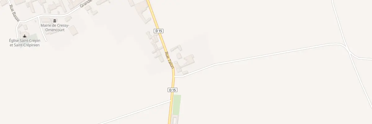 Plan du 3 Rue Talon à Cressy-Omencourt