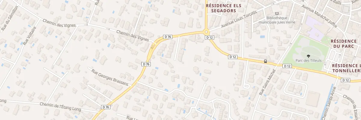 Plan du 6 Rue des Tamarins à Pia