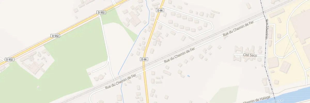 Plan du 195 Rue de Bellerive à Cambronne-lès-Ribécourt