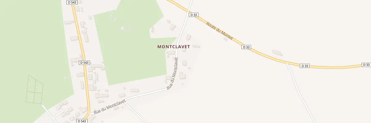 Plan du 8 Rue du Montclavet à Murat