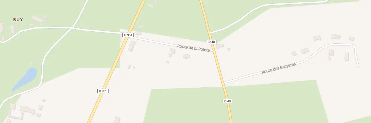 Plan du 160 Rte de la Pointe à Sancoins