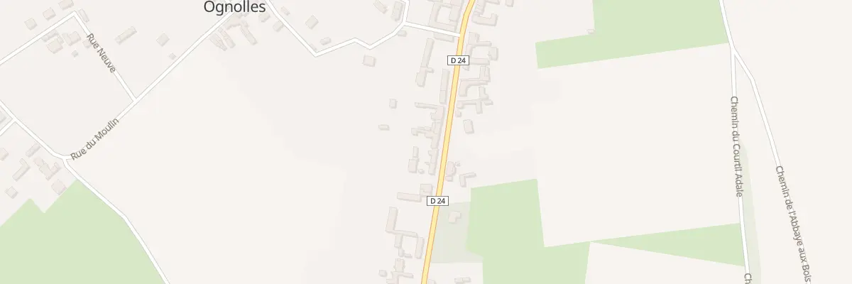 Plan du 33 Rue de Noyon à Ognolles