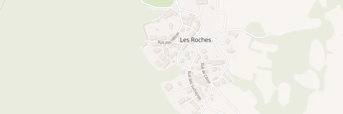 Plan du 10 Rue du Couailloux - Les Roches à Saint-Ours