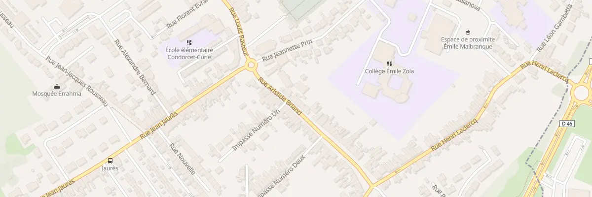 Plan du 11 Rue Aristide Briand à Fouquières-lès-Lens