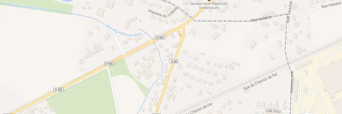 Plan du 60 Rue de Bellerive à Cambronne-lès-Ribécourt