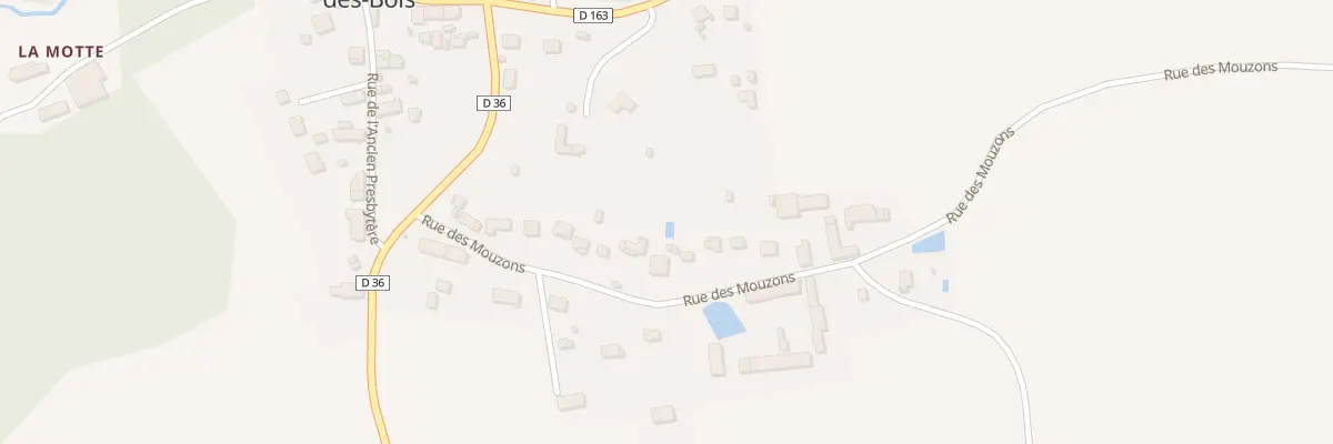 Plan du 19 Rue des Mouzons à Saint-Firmin-des-Bois