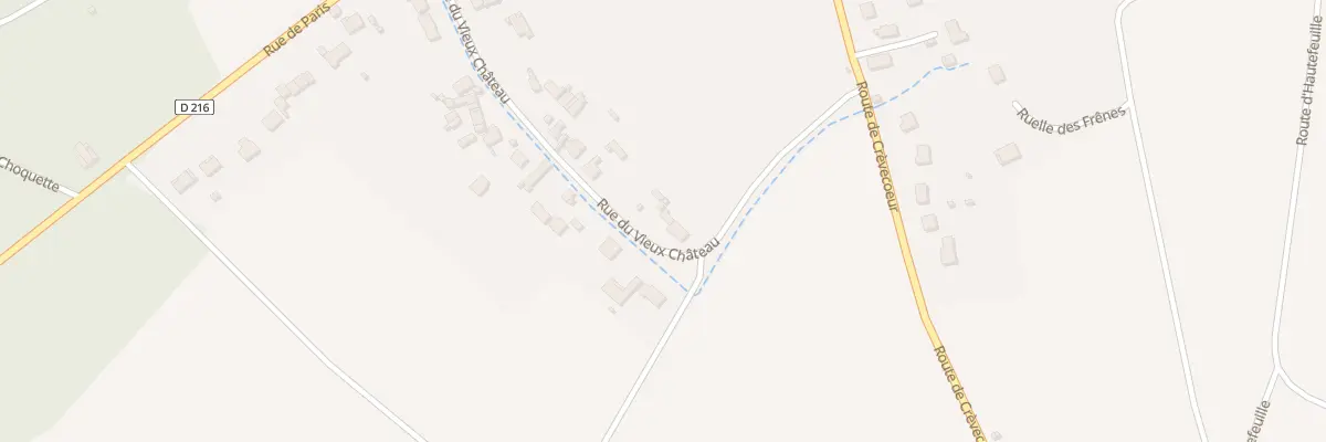 Plan du 21 Rue du Vieux Château à Mortcerf