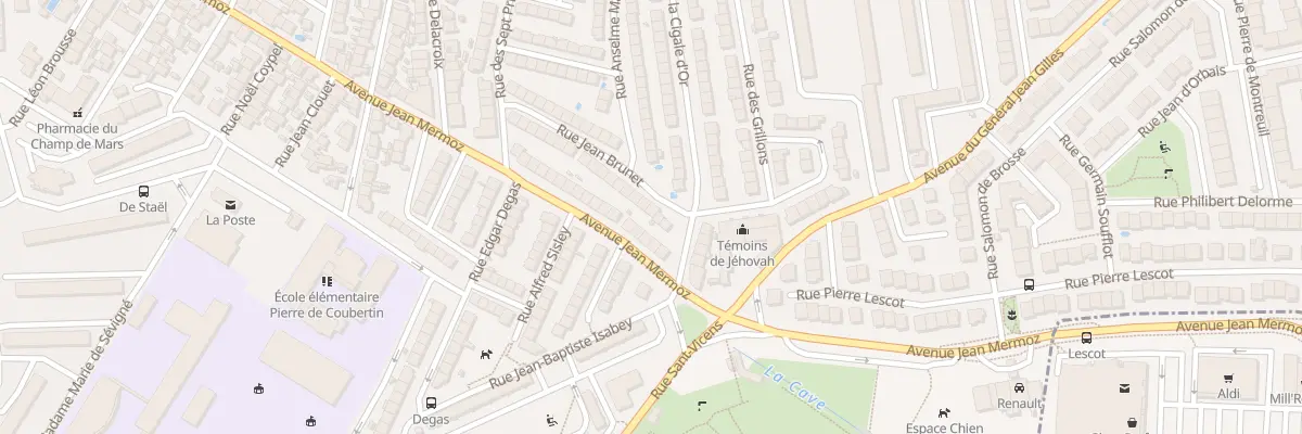 Plan du 32 Rue Jean Brunet à Perpignan