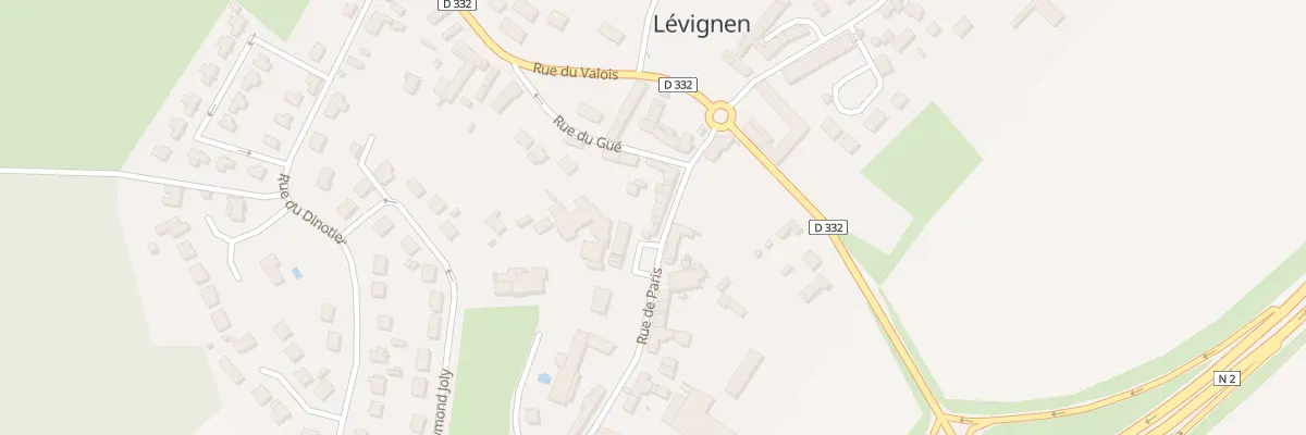 Plan du 8 Rue de Paris à Lévignen