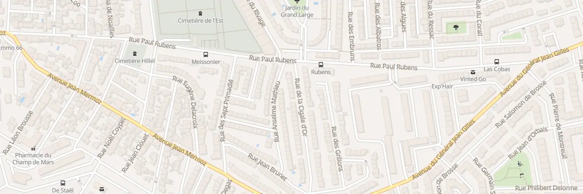 Plan du 35 Rue de la Cigale-d’’Or à Perpignan