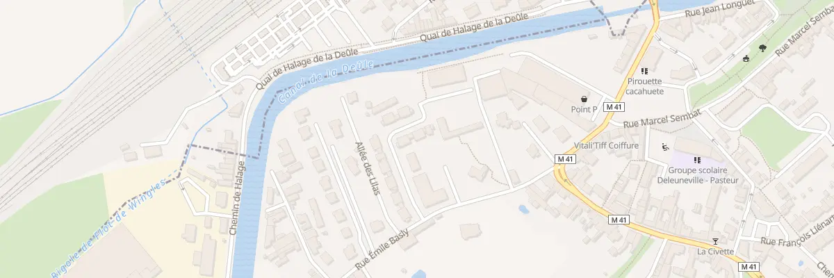Plan du 14 Rue Freycinet à Don