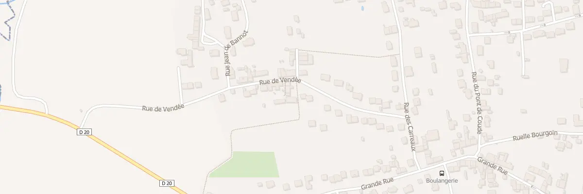Plan du 23B Rue de la Vendée à Dammartin-sur-Tigeaux