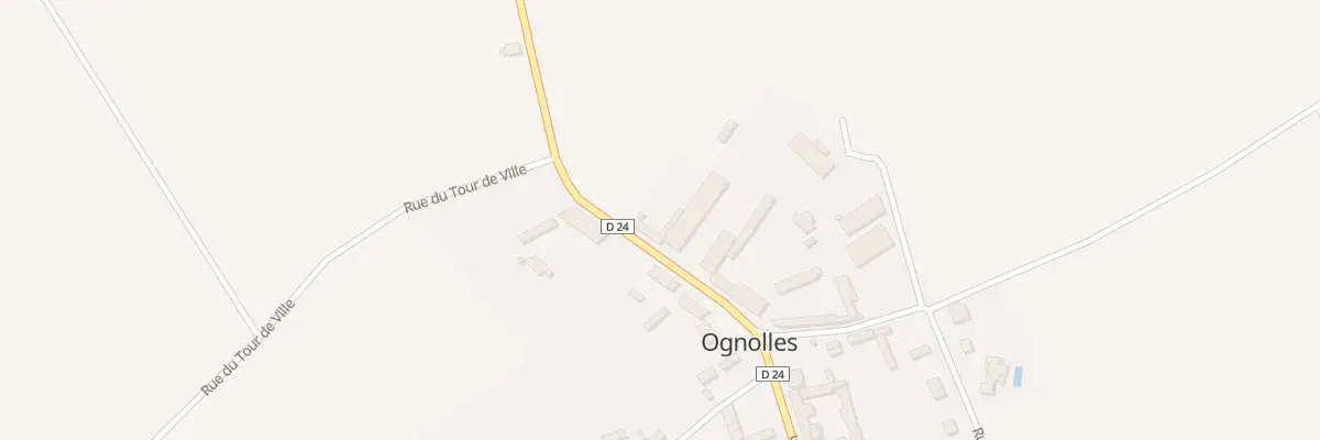 Plan du 64 Rue de Noyon à Ognolles